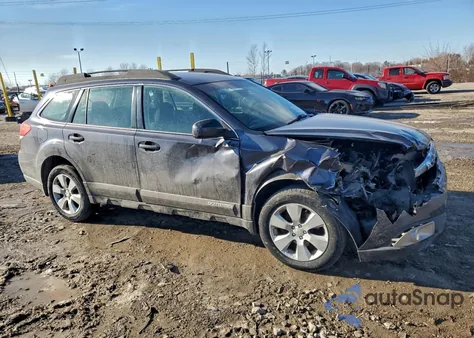 2012 Subaru Outback 2.5I из США, поврежденный, VIN 4S4BRCAC7C3272827